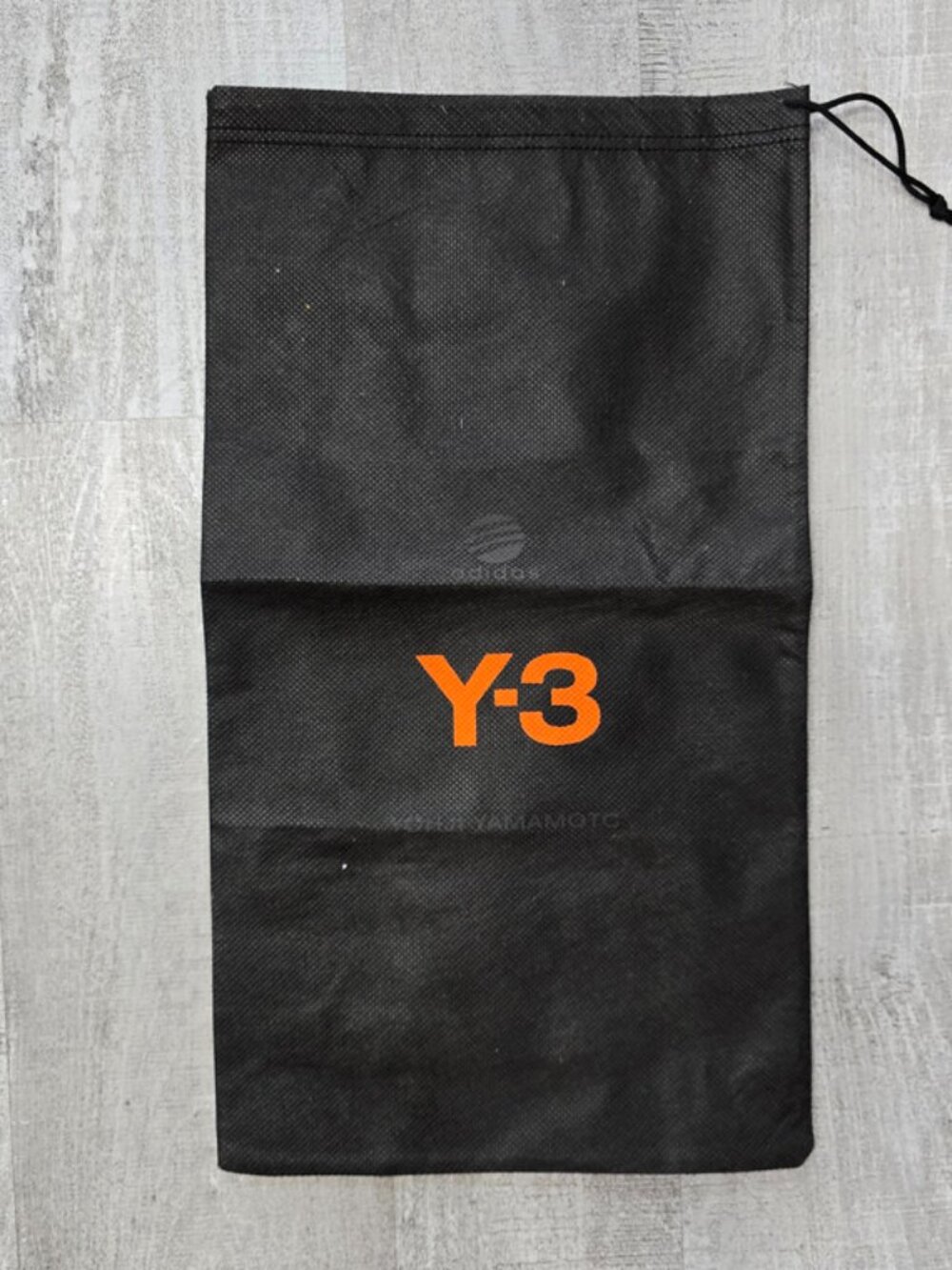 Vintage Y-3 Yohji Yamamoto Black Logo Dust Bag